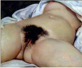 گوستاو کوربه، منشاء جهان، 1866