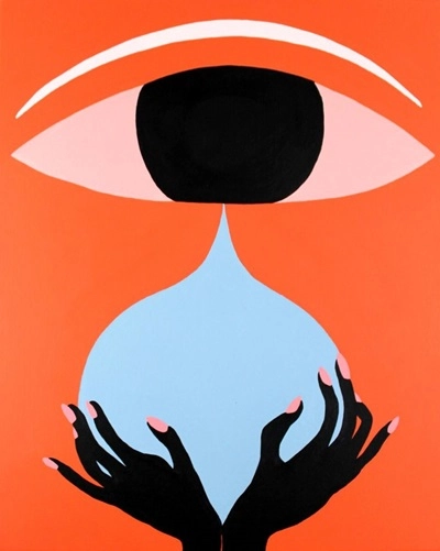 reference: https://onartandaesthetics.com/2017/02/08/all-heads-and-eyes-symbolism-by-kitty-faingold/