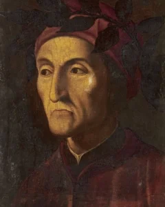 reference: https://www.myartprints.cz/a/unbekannter-kuenstler/portrtvondantealighieri1265-1321-2.html