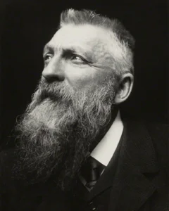 reference: https://en.wikipedia.org/wiki/Auguste_Rodin#/media/File:Auguste_Rodin_by_George_Charles_Beresford_(NPG_x6573).jpg